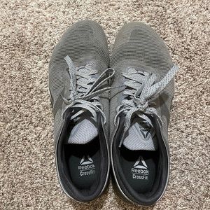 Reebok Nano 9 CrossFit GRAY/BLACK/WHITE Mens Sz 14